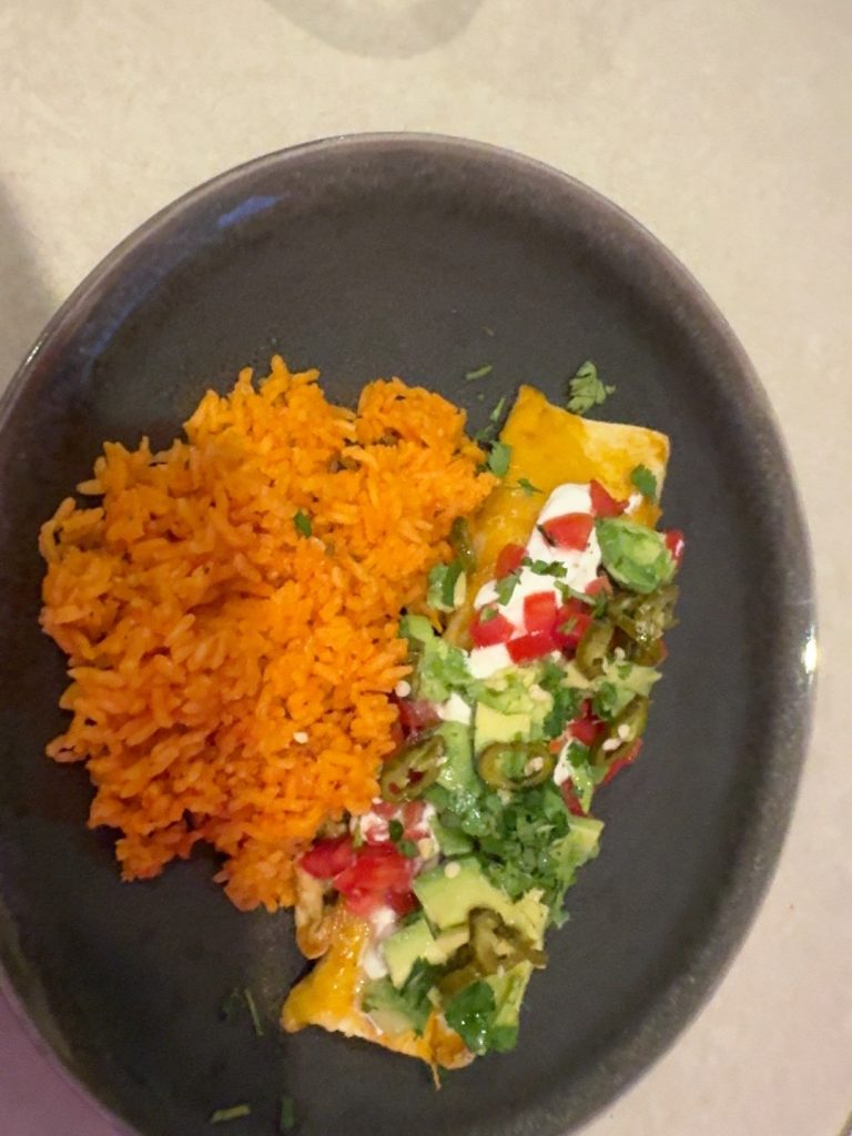 Ep1 10 Plated Smoked Chicken Enchiladas