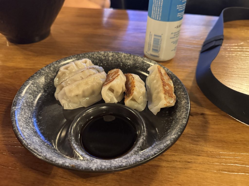 Gyoza at Hokkaido Ramen House