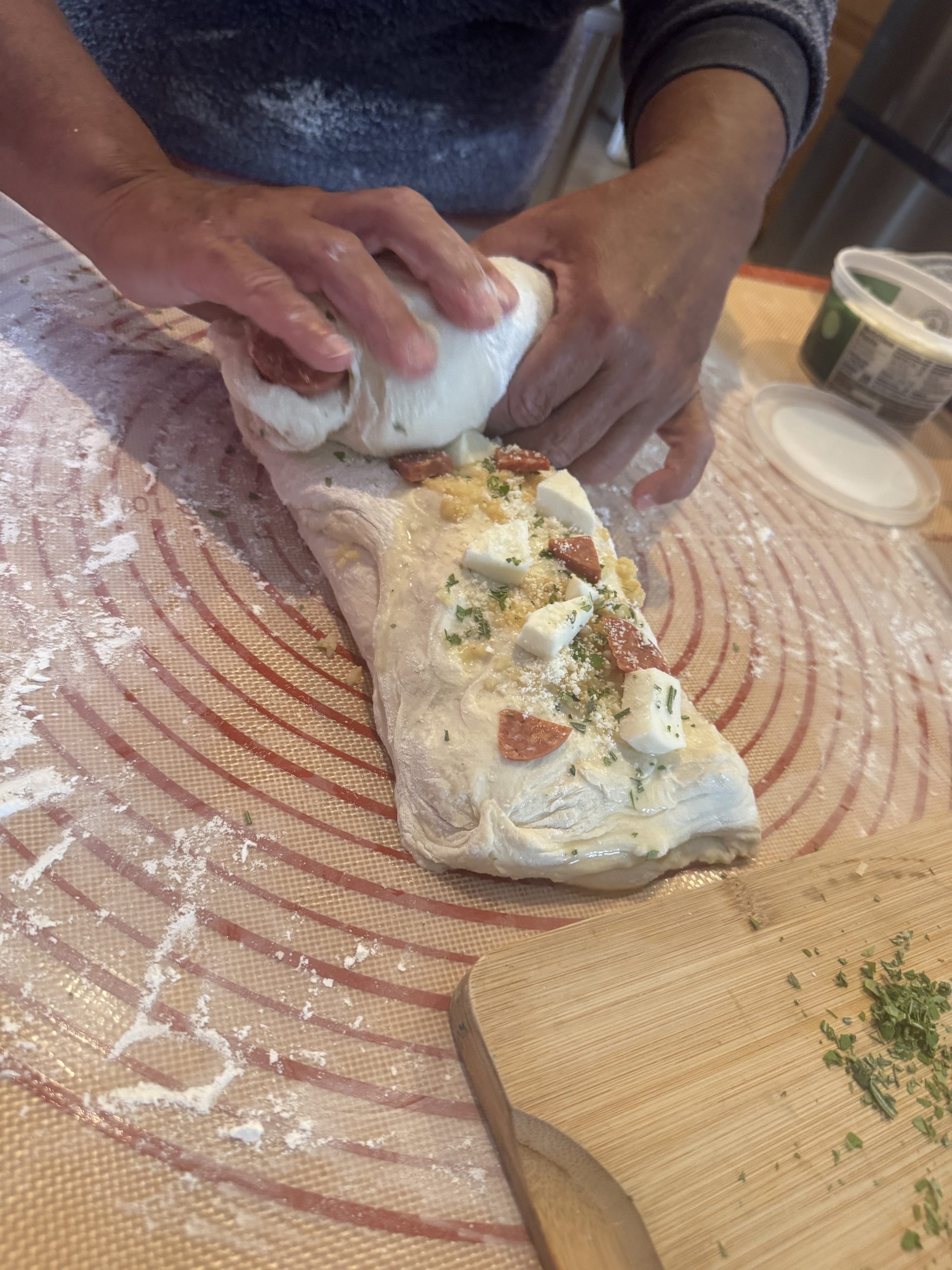 Freshly baked loaf at K & K’s Kitchen