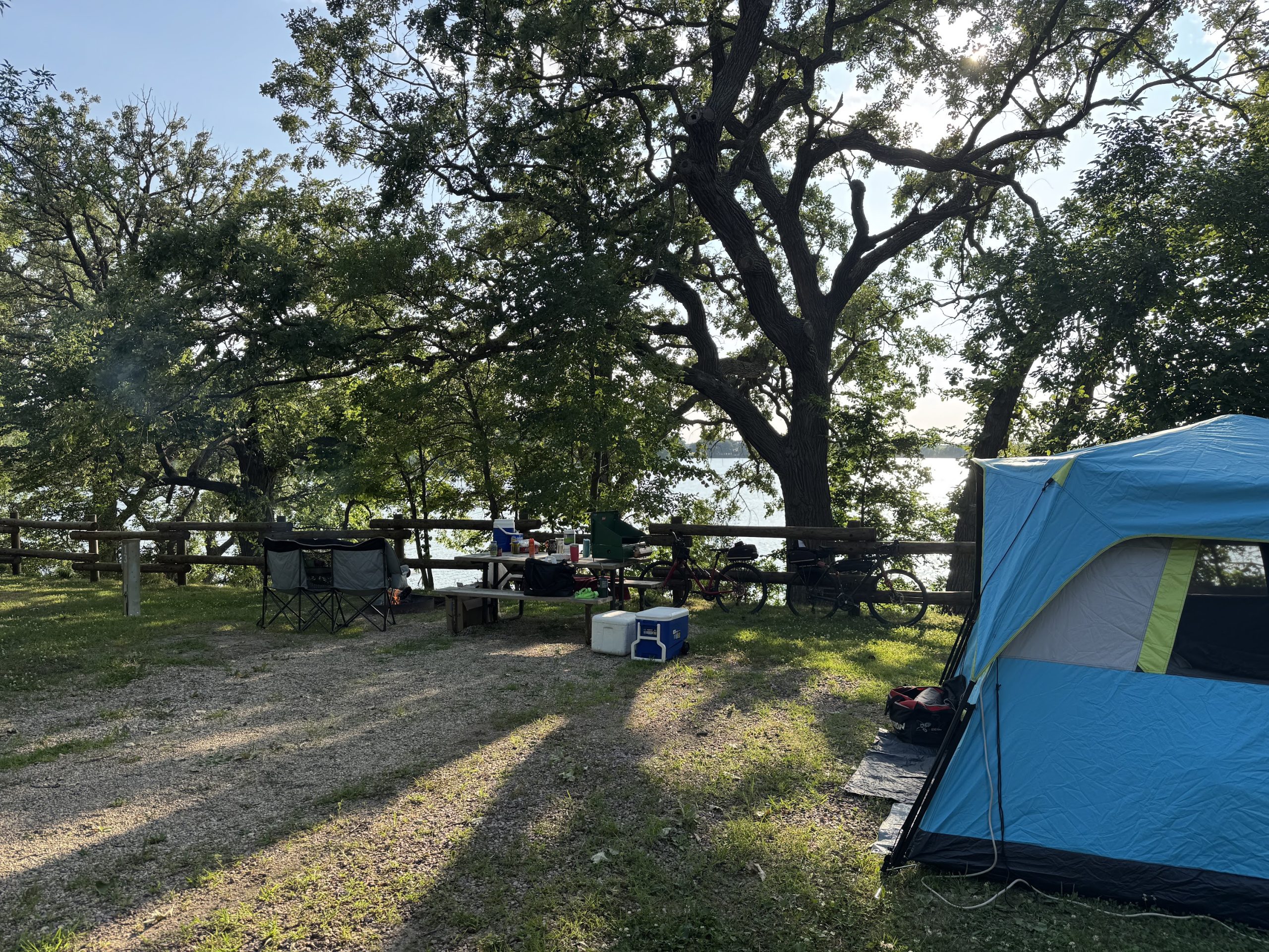 Campsite at Cenla RV Park