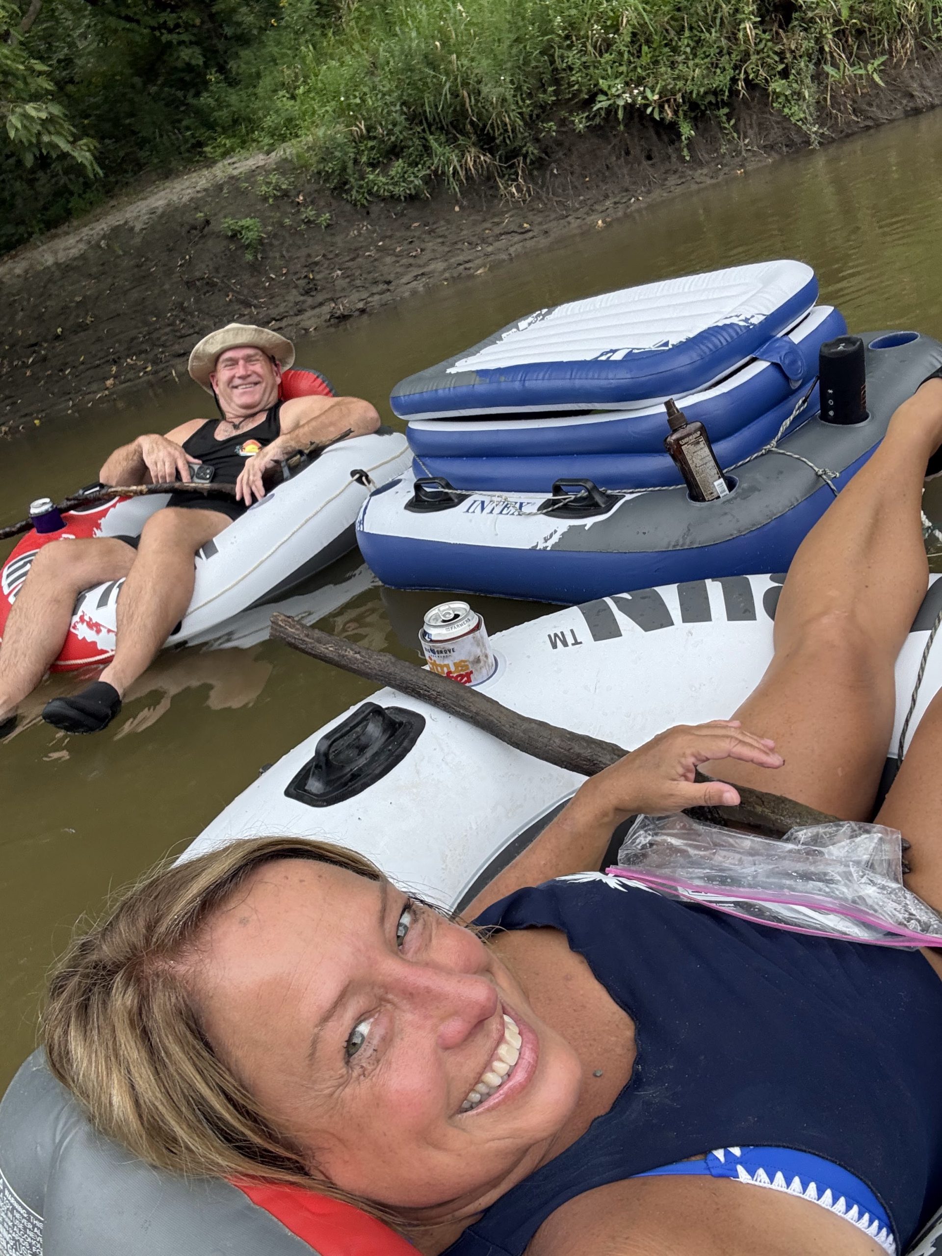 Summer river adventure