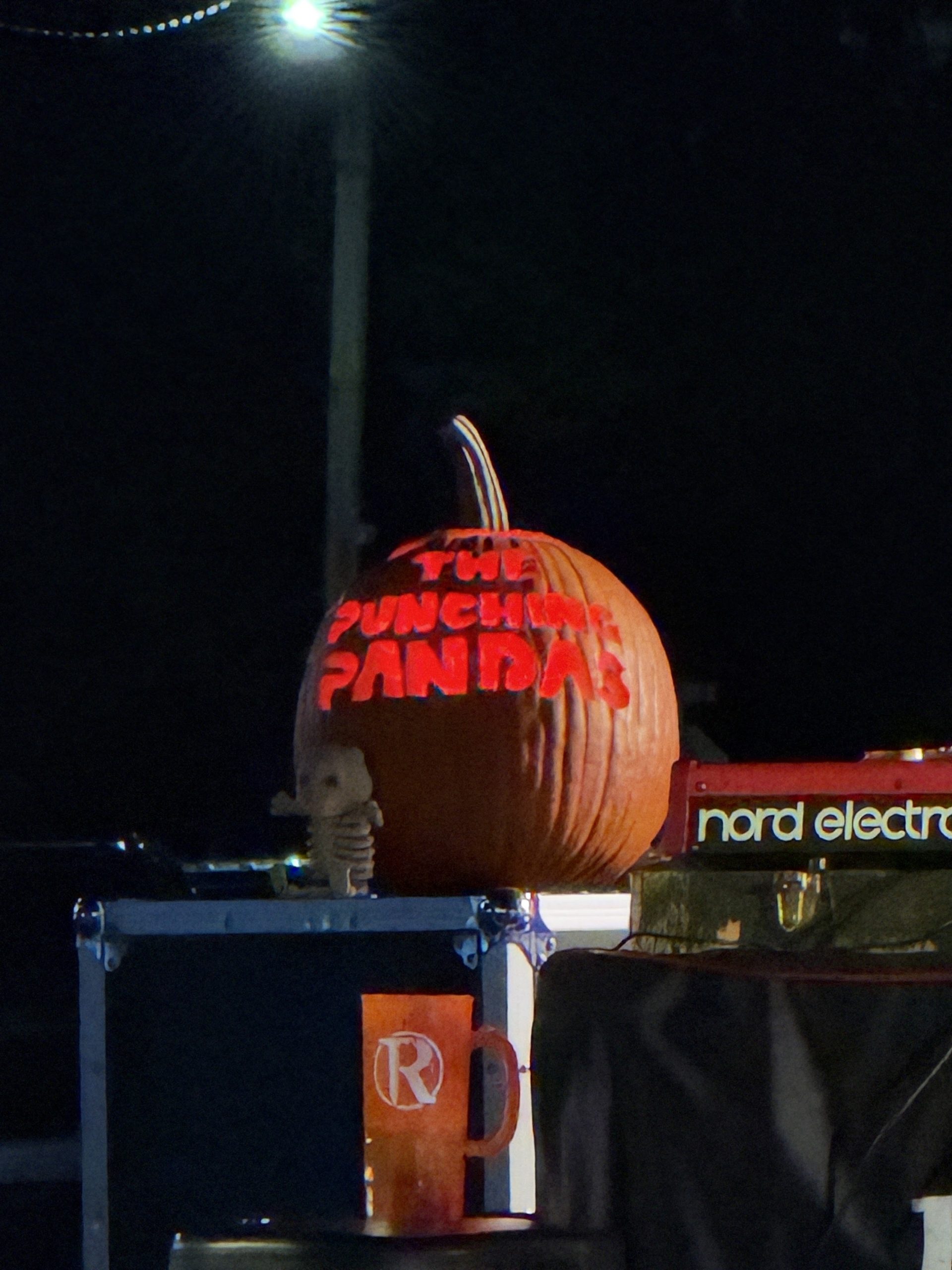 Even the pumpkin gets in on the act